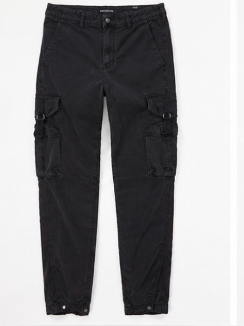 American Eagle Black Cargo Jogger Pants Women’s Stretch Utility Casual Size 2